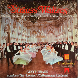 Johann Strauss Jr. / Theodor Guschlbauer / London Philharmonic Orchestra Strauss Waltzes Vinyl LP USED