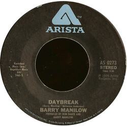 Barry Manilow Daybreak USED VINYL 7INCH SINGLE 45 RPM