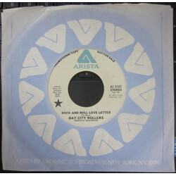 Bay City Rollers Rock And Roll Love Letter USED VINYL 7INCH 45 RPM SINGLE PROMO STEREO MONO