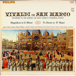 Antonio Vivaldi / Agnes Giebel / Marga Höffgen / Vittorio Negri / Coro Del Teatro La Fenice / Orchestra Del Teatro La Fenice Vivaldi In San Marco Viny