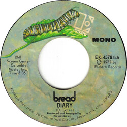 Bread Diary USED VINYL 7INCH 45 RPM SINGLE MONO