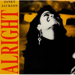 Janet Jackson Alright VINYL 12" USED