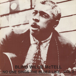 Blind Willie McTell No One Sings The Blues Like... Vol.2 Vinyl LP USED