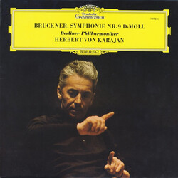 Anton Bruckner / Berliner Philharmoniker / Herbert von Karajan Symphony No. 9 in D minor Vinyl LP USED