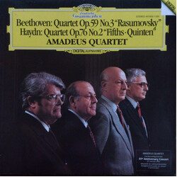 Ludwig van Beethoven / Joseph Haydn / Amadeus-Quartett Quartet Op. 59 No. 3 "Rasumovsky" / Quartet Op. 76 No. 2 "Fifths Quinten" Vinyl LP USED
