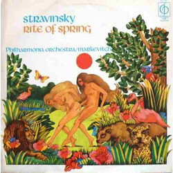 Igor Stravinsky / Philharmonia Orchestra / Igor Markevitch Rite Of Spring Vinyl LP USED