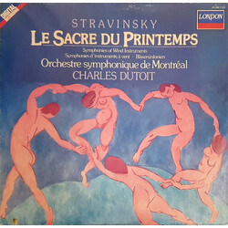 Igor Stravinsky / Charles Dutoit / L'Orchestre Symphonique De Montreal Le Sacre Du Printemps / Symphonies Of Wind Instruments Vinyl LP USED