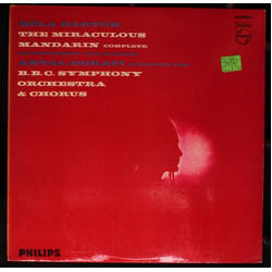 Béla Bartók / Antal Dorati / BBC Symphony Orchestra / BBC Symphony Chorus The Miraculous Mandarin (complete), Divertimento For Strings Vinyl LP USED