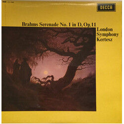 Johannes Brahms / The London Symphony Orchestra / István Kertész Serenade No. 1 In D, Op. 11 Vinyl LP USED