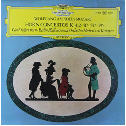 Wolfgang Amadeus Mozart / Gerd Seifert / Berliner Philharmoniker / Herbert Von Karajan Horn Concertos K∙412∙417∙447∙495 Vinyl LP USED