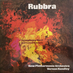 Edmund Rubbra / New Philharmonia Orchestra / Vernon Handley Symphony No. 2  And Festival Overture Vinyl LP USED