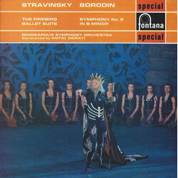Igor Stravinsky / Alexander Borodin / Minneapolis Symphony Orchestra / Antal Dorati The Firebird Ballet Suite / Symphony No. 2 In B Minor Vinyl LP USE