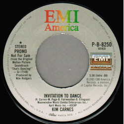Kim Carnes Invitation To Dance USED VINYL 7INCH 45 RPM PROMO