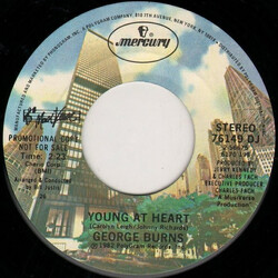 George Burns Young At Heart USED VINYL 7INCH 45 RPM PROMO