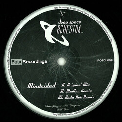 Deep Space Orchestra Blindsided USED VINYL 12INCH LIMITED EDITION PROMO