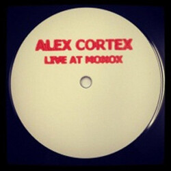Alex Cortex Live At Monox USED VINYL 12INCH LIMITED EDITION 33 S RPM 45 RPM
