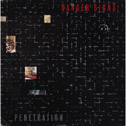 Penetration (2) Danger Signs VINYL 12" USED