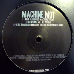 Kirk Degiorgio / Ben Sims Machine Theme USED VINYL 12INCH 33 S RPM 45 RPM
