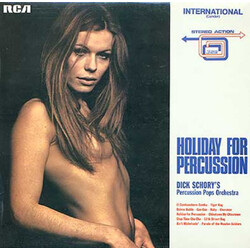 Dick Schory's Percussion Pops Orchestra Holiday For Percussion Vinyl LP USED
