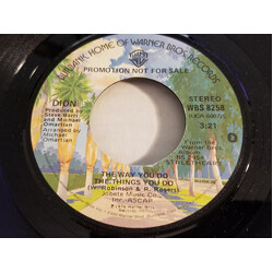 Dion (3) The Way You Do The Things You Do USED VINYL 7INCH 45 RPM SINGLE PROMO