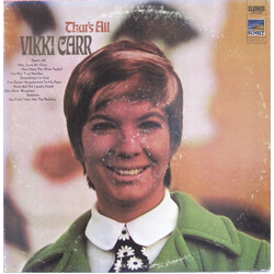 Vikki Carr That's All Vinyl LP USED