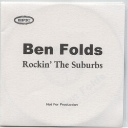 Ben Folds Rockin' The Suburbs CDr USED