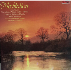 Royal Liverpool Philharmonic Orchestra / Sir Charles Groves Meditation Vinyl LP USED