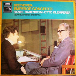 Ludwig van Beethoven / Daniel Barenboim / Otto Klemperer / New Philharmonia Orchestra 'Emperor' Concerto In E Flat, Op. 73 Vinyl LP USED