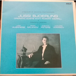 Jussi Björling / Robert Merrill Operatic Duets Vinyl LP USED
