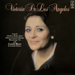 Victoria De Los Angeles Songs By Schubert, Brahms, Faure, Debussy, Granados, Rodgrigo, Montsavatage, Nin Vinyl LP USED