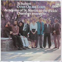 Franz Schubert / Academy Of St. Martin-in-the-Fields Chamber Ensemble Octet Op.166 D.803 Vinyl LP USED