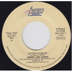 Jerry Lee Lewis / Roy Orbison / Johnny Cash / Carl Perkins Sixteen Candles / Rock And Roll (Fais-Do-Do) USED VINYL 7INCH 45 RPM SINGLE