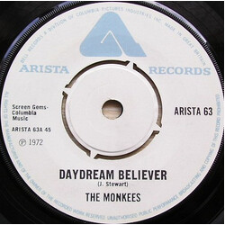 The Monkees Daydream Believer  VINYL 7" USED