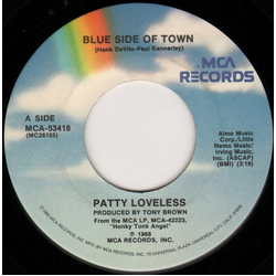 Patty Loveless Blue Side Of Town Vinyl 7" USED