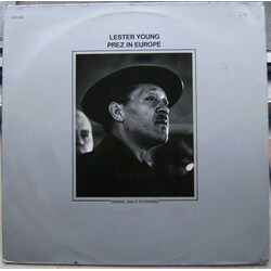 Lester Young Prez In Europe Vinyl LP USED