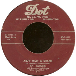 Pat Boone Ain't That A Shame USED VINYL 7INCH 45 RPM SINGLE