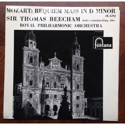 Wolfgang Amadeus Mozart / Sir Thomas Beecham / The Royal Philharmonic Orchestra Requiem Mass In D Minor  (K.626) Vinyl LP USED