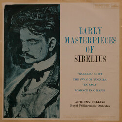 Jean Sibelius / Anthony Collins (2) / The Royal Philharmonic Orchestra Early Masterpieces Of Sibelius Vinyl LP USED