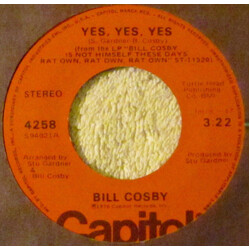 Bill Cosby Yes, Yes, Yes / Ben USED VINYL 7INCH 45 RPM