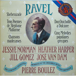 Maurice Ravel / Pierre Boulez Songs Of Maurice Ravel Vinyl LP USED
