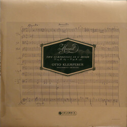 Wolfgang Amadeus Mozart / Otto Klemperer / Philharmonia Orchestra Two Symphonies In G Minor: No. 25, K. 183 - No. 40, K. 550 Vinyl LP USED