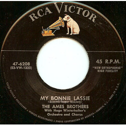 The Ames Brothers My Bonnie Lassie USED VINYL 7INCH SINGLE 45 RPM