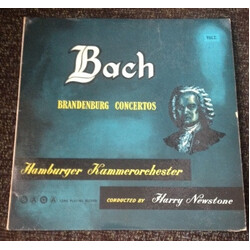Johann Sebastian Bach / Hamburger Kammerorchester / Harry Newstone Brandenburg Concertos No.s 4, 5 & 6 Vinyl LP USED
