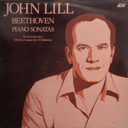 Ludwig van Beethoven / John Lill Piano Sonatas - No 4 In E Flat, Op. 7 / No 21 In C Major, Op. 53 (Waldstein) Vinyl LP USED