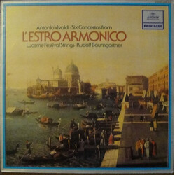 Antonio Vivaldi / Festival Strings Lucerne / Rudolf Baumgartner Six Concertos From L'Estro Armonico Vinyl LP USED