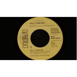 Dolly Parton All I Can Do USED VINYL 7INCH 45 RPM SINGLE PROMO