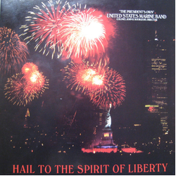 U.S. Marine Band Hail To The Spirit Of Liberty Vinyl LP USED