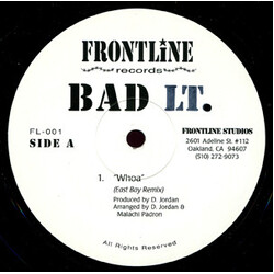 Bad Lieutenant Whoa USED VINYL 12INCH