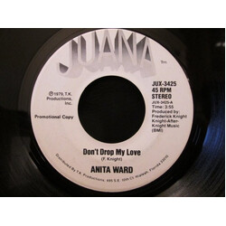 Anita Ward Don't Drop My Love USED VINYL 7INCH 45 RPM SINGLE PROMO