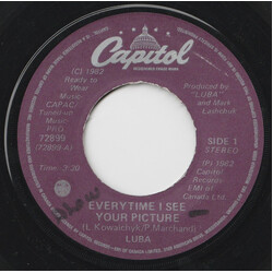 Luba Everytime I See Your Picture USED VINYL 7INCH